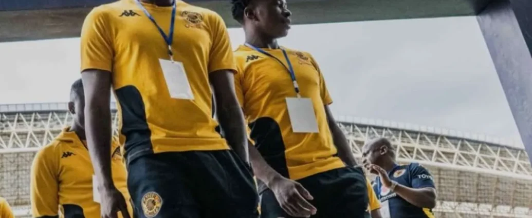 Kaizer Chiefs’ Thabiso Monyane and Siphesihle Ndlovu in Ndola for the ZESCO United CAF clash. Image: kcofficial/Instagram