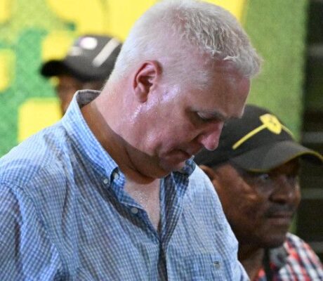 Flemming Berg was hurled with water by a supporter at Loftus Stadium.